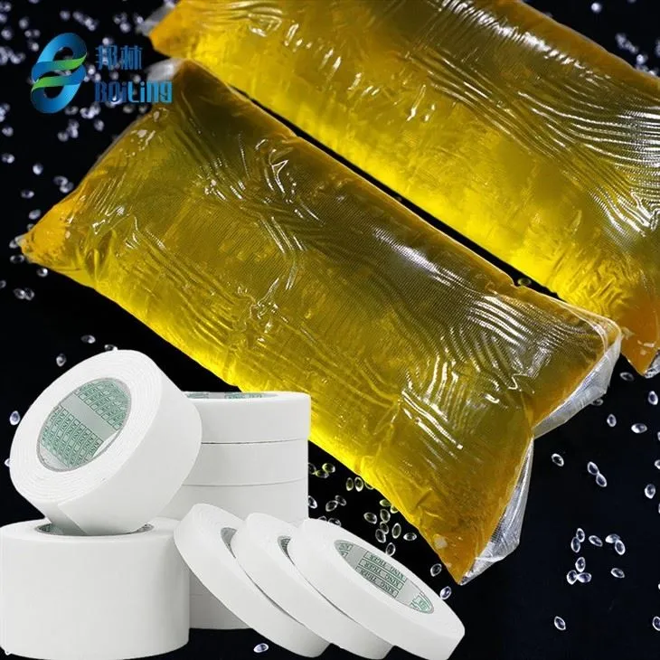 Pelekat Cair Panas PSA Untuk Pita Salur Kain