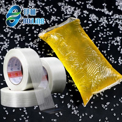 Pita Fiber Mesh Kaca Pelekat Cair Panas