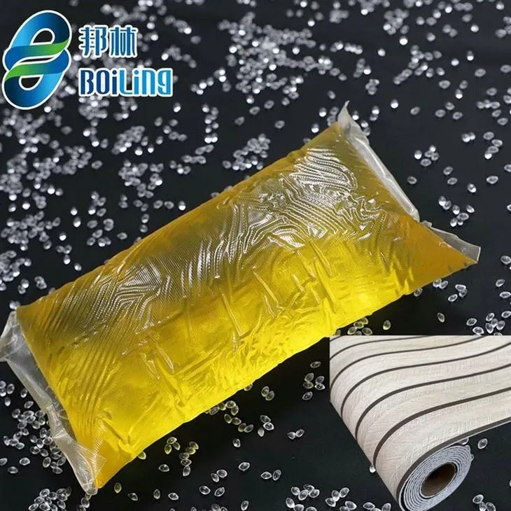 Kertas Dinding XPE Pelekat Panas Cair